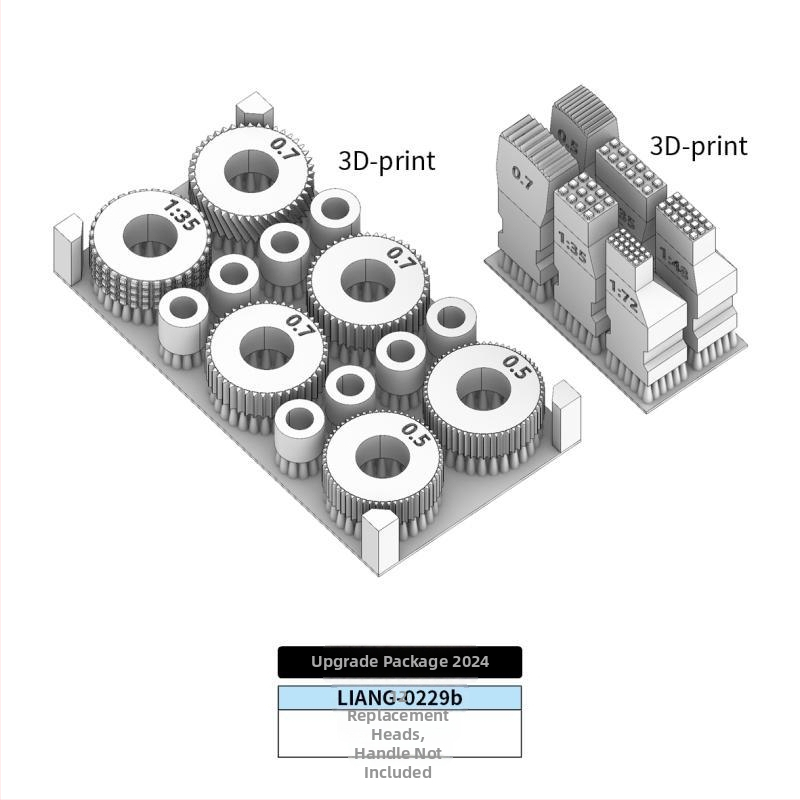 Tankimudeli anti-magnetiline soomuskonstruktor – sisaldab erineva skaalaga kujundeid, mudel 0229