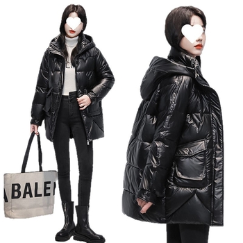 Puuvillaga täidetud mantel, vaba lõige, halterneck kaelus, väga pikad varrukad, (täidis: puuvill; peamine kangas: puuvill; kanga koostis: puuvill)