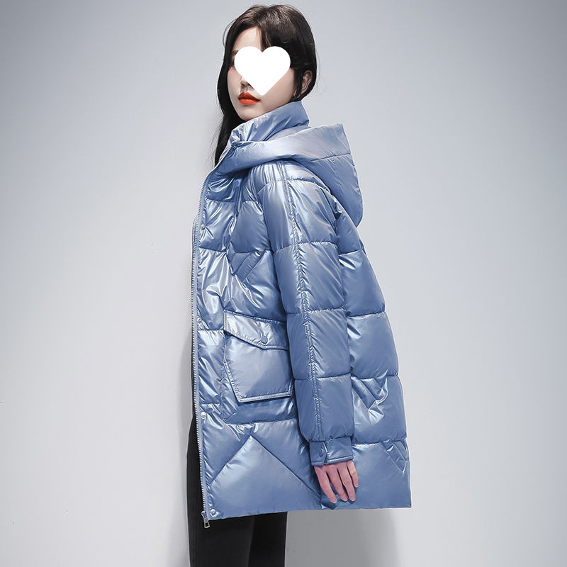 Puuvillaga täidetud mantel, vaba lõige, halterneck kaelus, väga pikad varrukad, (täidis: puuvill; peamine kangas: puuvill; kanga koostis: puuvill)