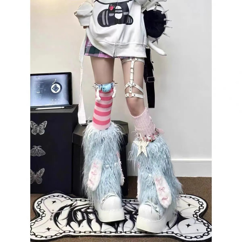 Leg Warmers, kahetoonilised, lips, pikk karv