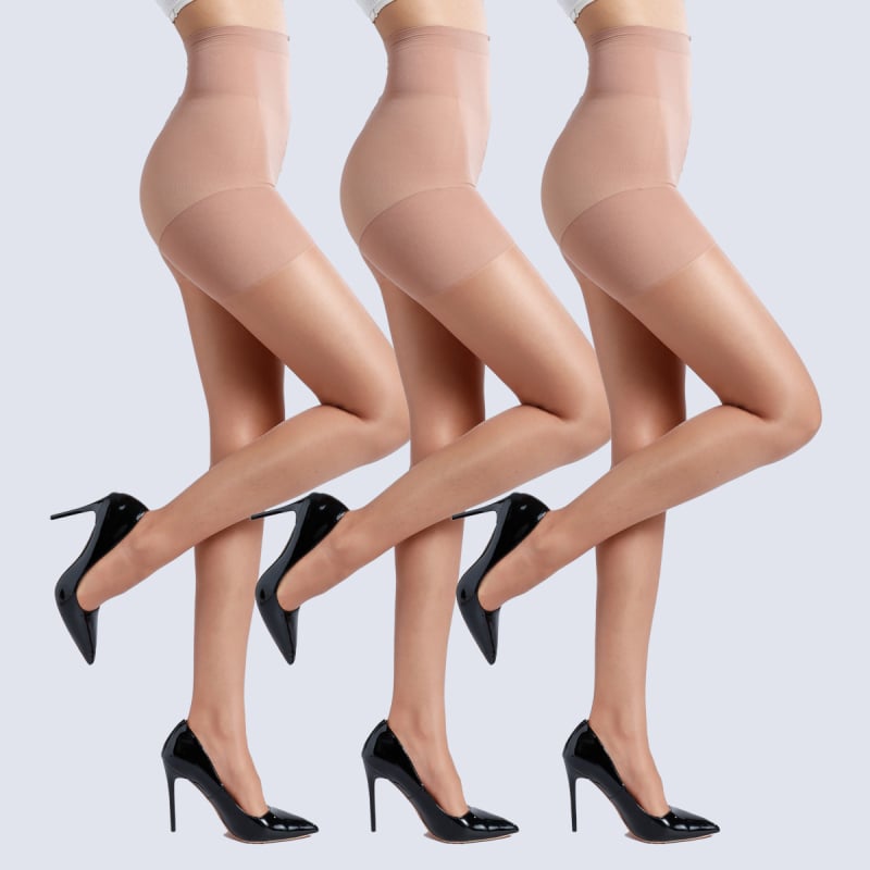 15D õhukesed nailonist sukkpüksid, 80-90% elastaan, väga õhukesed, ühesvärviline muster