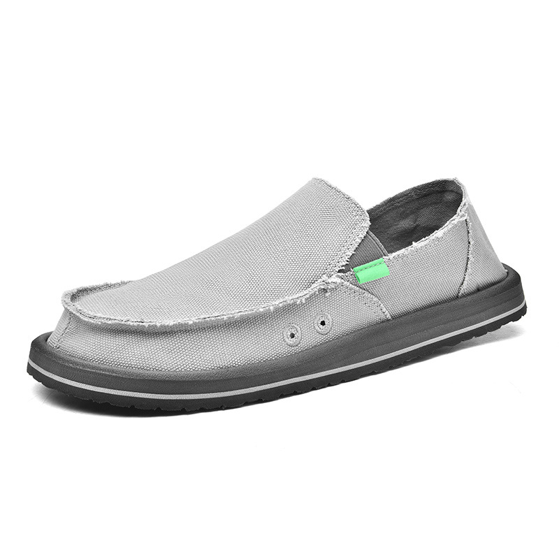 Meeste kanvas Slip-On kingad - hingavad, EVA tald, madal ülaosa