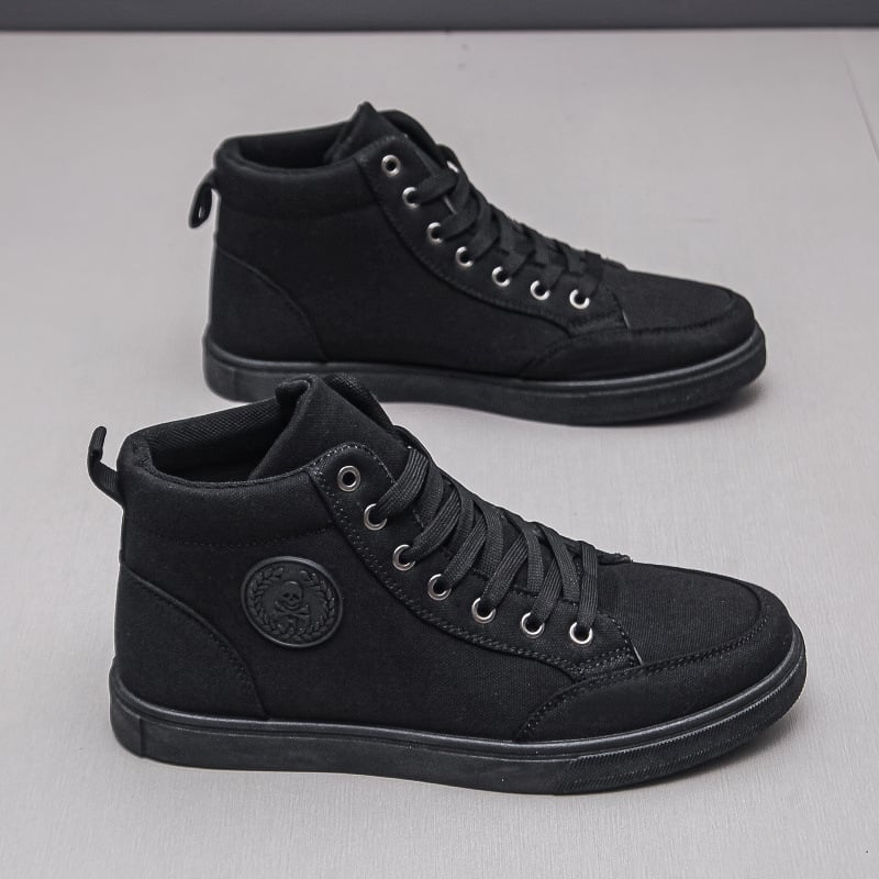 Igapäevased lõuendist tossud, hingavad, libisemiskindlad, nööridega, nahast varbakaitse, PVC ülaosa