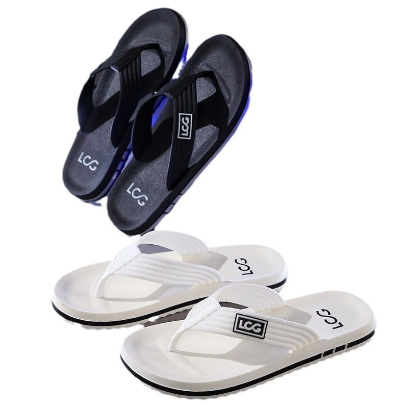 Unisex PVC flip-flopid injektsioonvormitud tallaga, slip-on, nooruslik stiil