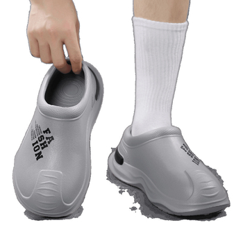 Meeste köögitöö jalanõud, veekindlad, libisemiskindlad, kulumise vastased, madal lõige, sünteetilise naha ülaosa, kummist tald