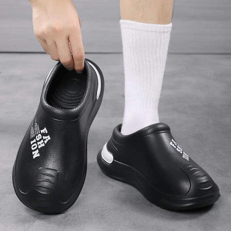 Meeste köögitöö jalanõud, veekindlad, libisemiskindlad, kulumise vastased, madal lõige, sünteetilise naha ülaosa, kummist tald