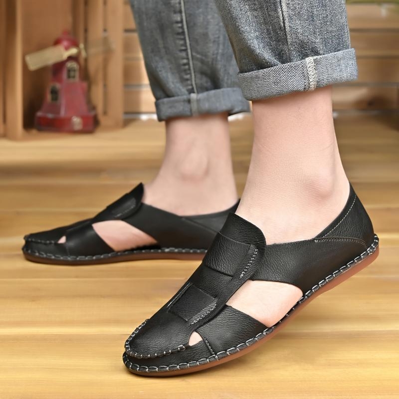 Varvaskaitsega jalatsid – sportlik stiil, ülemine osa Xishi Velvet, kanepist köidetud tald, lame tallaga, 0–3 cm