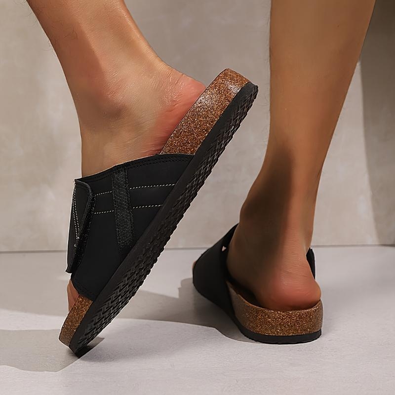 Férfi állítható Toe Cap szandálok, velúr felsővel és hemp fonott talppal (sportos stílus)