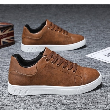 Unisex igapäevased tossud kunstnahast ülemisega, ees nööriga, igapäevase stiiliga, sobib suveks, kevadeks ja sügiseks