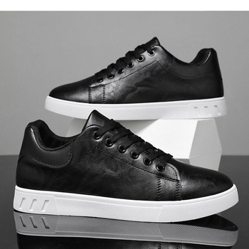 Unisex igapäevased tossud kunstnahast ülemisega, ees nööriga, igapäevase stiiliga, sobib suveks, kevadeks ja sügiseks