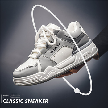 Meeste board kingad – ümmarguse ninaga, kunst PU pealmine kiht, keskmise kõrgusega konts 3–5 cm, kummist talla, EVA sisetald