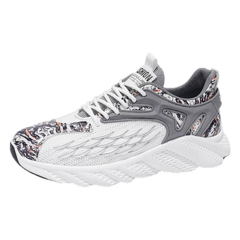 Jooksujalatsid võrgust ülemisega, kummist tallaga, madal varvas, pitsiga kinnituvad, ümmarguse varbaga