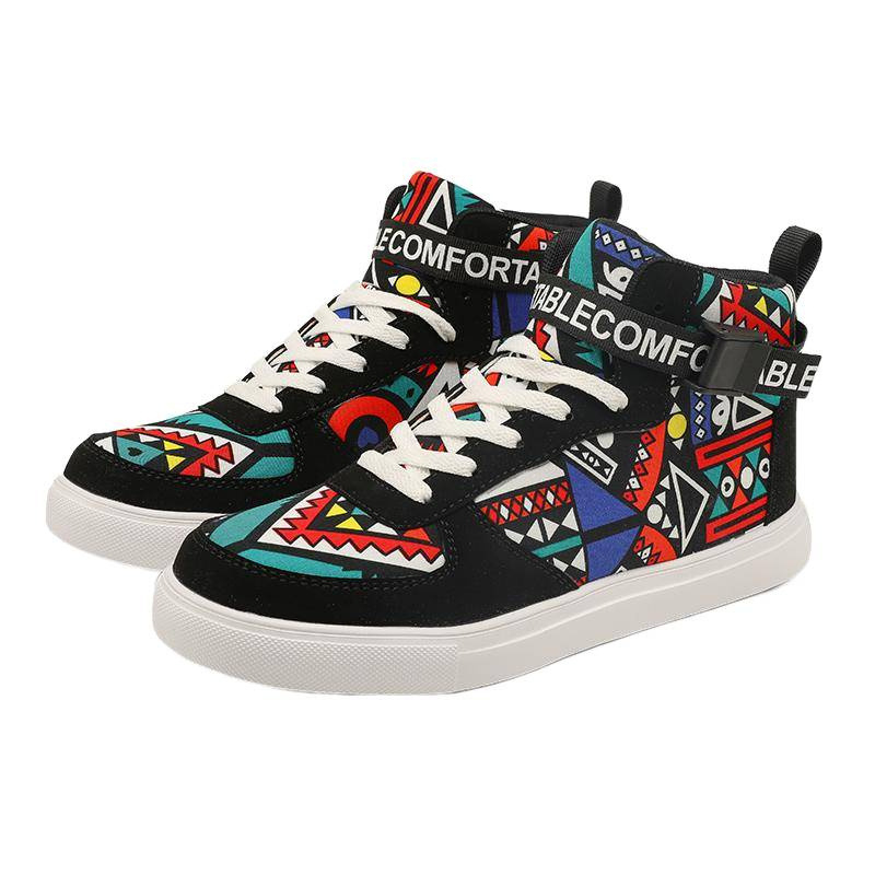 Meeste kõrged sportjalanõud hingava võrkvoodriga, PU ülaosa, kummist talla – KYH25 (Sügis-Talv)