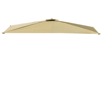 Õuepäikesevarju kate polüesterist 190T, 6 vardad, ümmargune või ristkülikukujuline kate, veekindel ja UV-kaitse, kohandatav