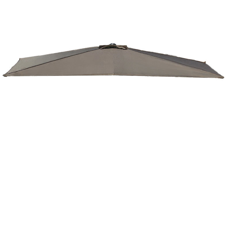 Õuepäikesevarju kate polüesterist 190T, 6 vardad, ümmargune või ristkülikukujuline kate, veekindel ja UV-kaitse, kohandatav