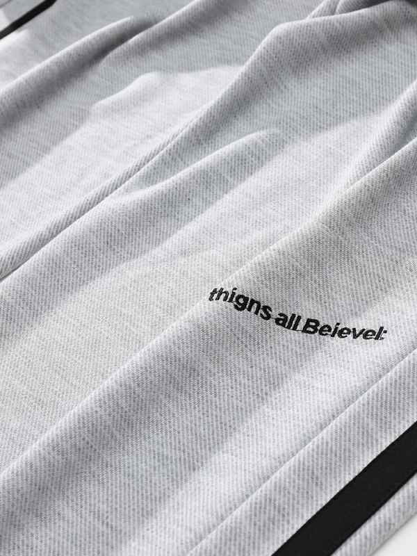 Meeste vaba-aja sportpüksid, laia lõikega, sirge säär, keskmine vöökoht, nööriga ühendus, pikad, 100% polüester, värvi blokiline muster koos patchworkiga, hingavad