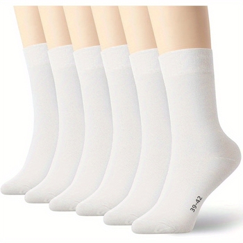Naistele Crew sokid — sääre pikkusega, higistamise imendumine, 100% teine materjal, kevadeks.