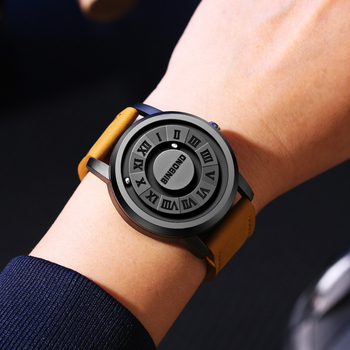 Binbond meeste magnetlevitatsiooni kvarvkell HXB234 — 30M veekindel, ümmargune dial, kaetud klaas, roostevabast terasest käevõru