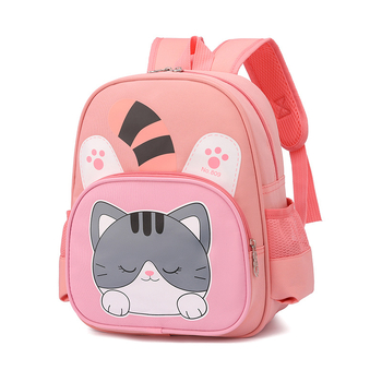 Unisex nailonist seljakott karikatuuride loomade kujundusega, ultra-kergem ja hingav, koolile sobiv, õhu padi rihmad, kohandatav