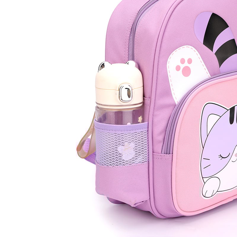 Unisex nailonist seljakott karikatuuride loomade kujundusega, ultra-kergem ja hingav, koolile sobiv, õhu padi rihmad, kohandatav