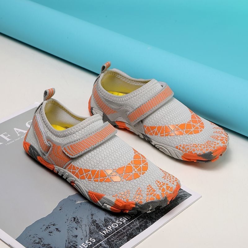 Laste rannajalatsid - Unisex, kiiresti kuivavad, libisemisvastased, hingavad, ülaosa elastne kangas