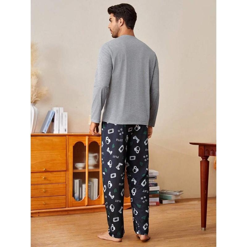 Magamispüksid | Karikatuuri stiilis, Half-Side Fleece materjal, puuvillasisaldus <30% | 2025 kevadine lansseerimine, päritolu: Hiina