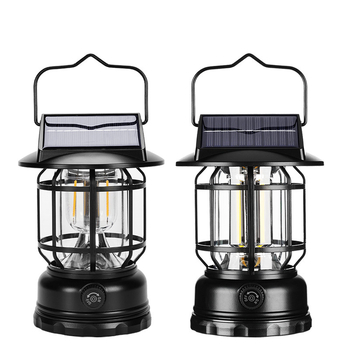 Päikesepõhine LED-kempingu lamp, veekindel välistingimustes kasutamiseks, laetav aku 1200mAh, 60 LED, 5V, 5W