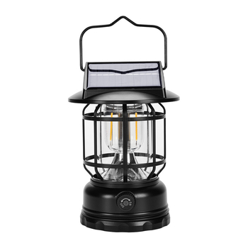 Päikesepõhine LED-kempingu lamp, veekindel välistingimustes kasutamiseks, laetav aku 1200mAh, 60 LED, 5V, 5W