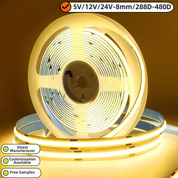 COB LED-riba siserõhuks (monokromaatne) - 24V toitepinge, 320 LED, 11W, 120° kiirgusnurk, CRI 80