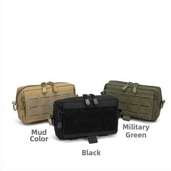 Taktikaline väline vöö Kotis MOLLE kinnitusega, laiendatav tasku, unisex, polüester