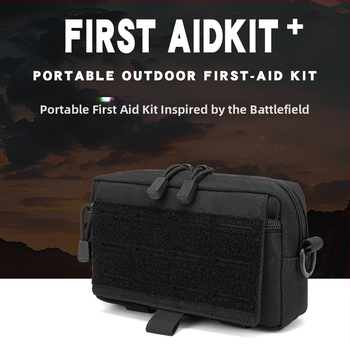 Taktikaline väline vöö Kotis MOLLE kinnitusega, laiendatav tasku, unisex, polüester