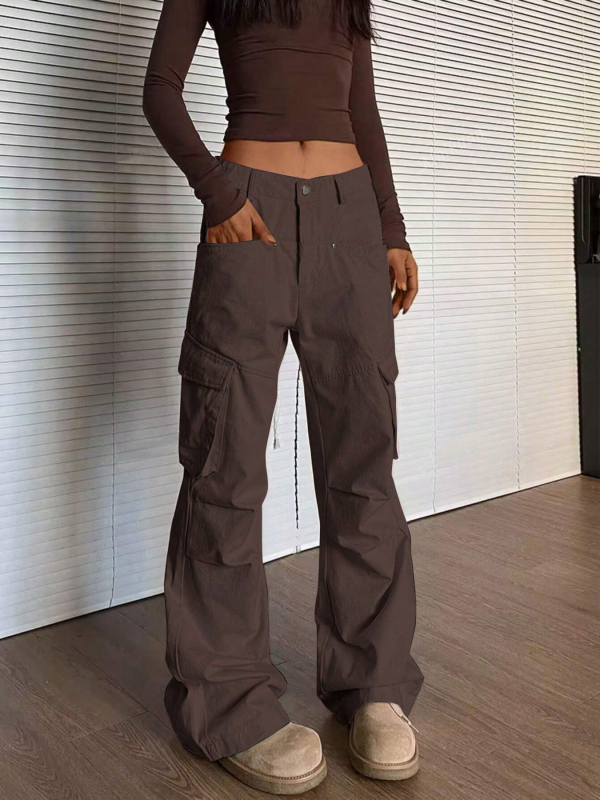 Naiste tööpüksid keskmise vöökoha, sirge lõige, vaba istuv, 95% polüester