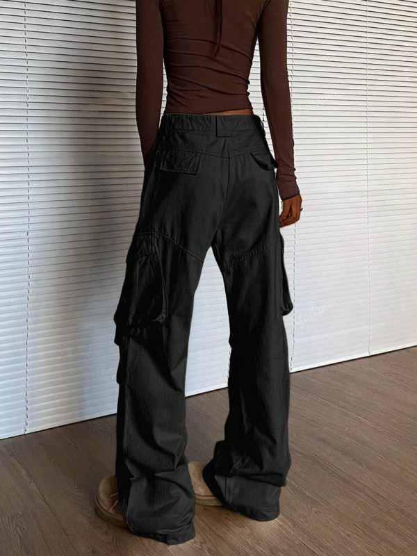 Naiste tööpüksid keskmise vöökoha, sirge lõige, vaba istuv, 95% polüester