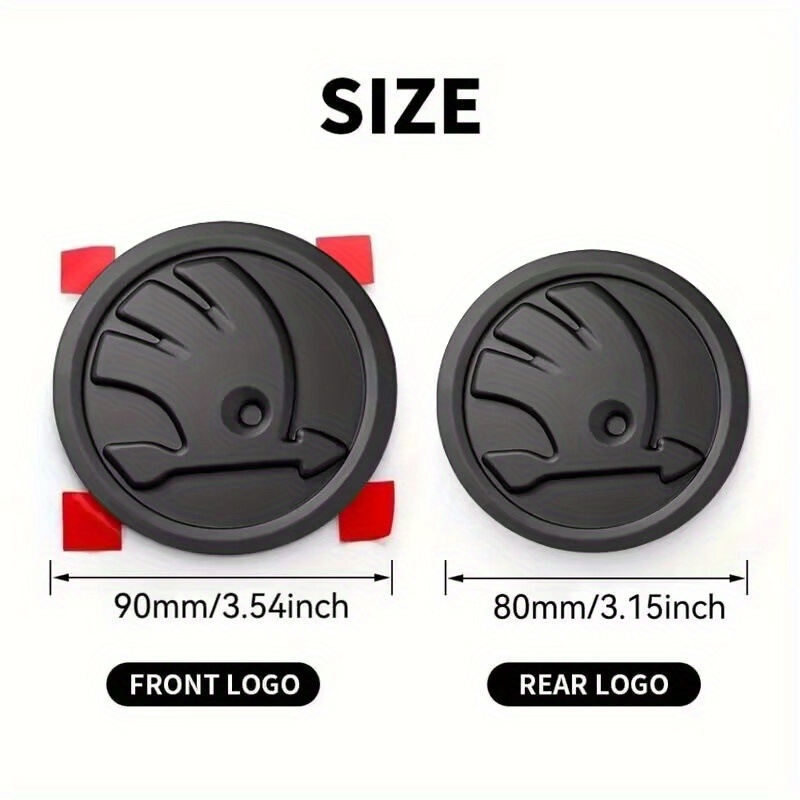 Skoda välistarvikute kleebis, SKU jd601101648834483; Ühilduv sõiduki mudel: 1; Sobivus: Rakendatav