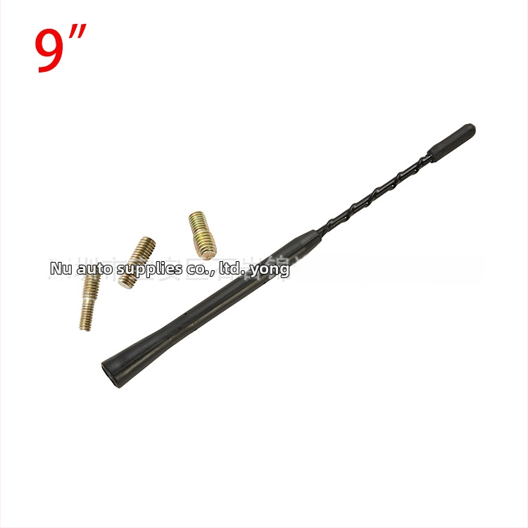 Universālā auto radio antena VW, Mercedes‑Benz, Audi – vītņots stiprinājums, 12V, 0,2A, 20 000 darba stundas