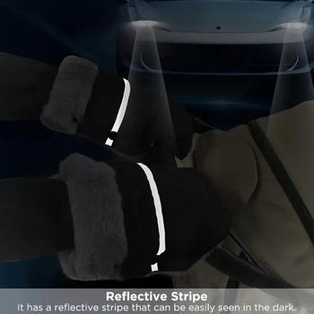 Lapsevankri kindad, Detachable N-14L, veekindel nailon koos PP puuvillaga ja sametiga