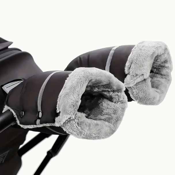 Lapsevankri kindad, Detachable N-14L, veekindel nailon koos PP puuvillaga ja sametiga