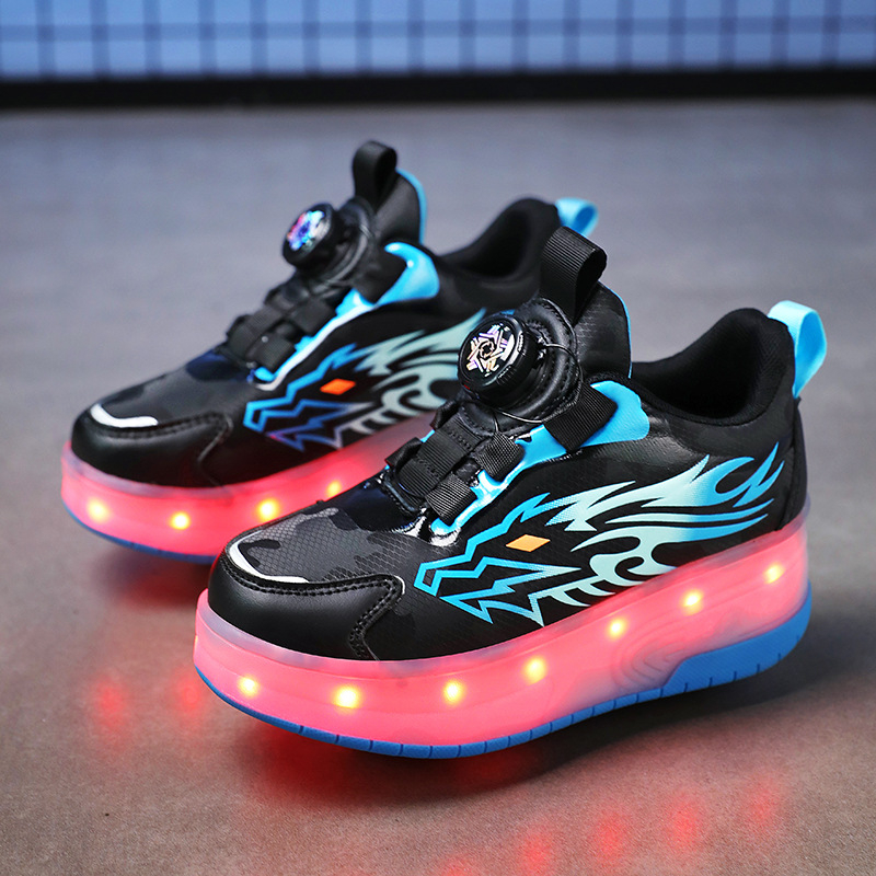 Kõnnijalatsid topelt-rullidega, ABS-ratastega, universaalne kasutus