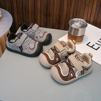 Laste matkajalatsid: ülaosa PU + võrk, talla kumm, Velcro sulg, unisex, lastele 1–6 aastat, sobib suveks, kevadeks ja sügiseks