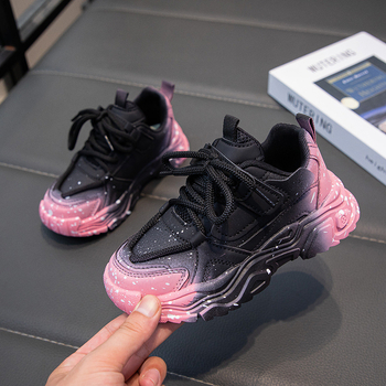 Laste jooksujalatsid PU ülaosaga, EVA tallaga, Velcro kinnitusega, hingavad ja kerged suviseks treeninguks rajal.