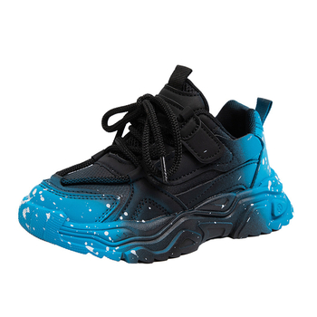 Laste jooksujalatsid PU ülaosaga, EVA tallaga, Velcro kinnitusega, hingavad ja kerged suviseks treeninguks rajal.