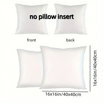 Padjapüüride komplekt kuumtõlke trükiks - 100% polüester - Muster: Muud mustrid - Käivitusaasta: 2025 talv