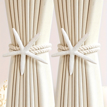 Kardinõde magnetiline sagen, YJ100 mudel, naturaalne puuvillane köis mere täht motiiviga, kaasaegne minimalistlik stiil, kaasas sidumisniit