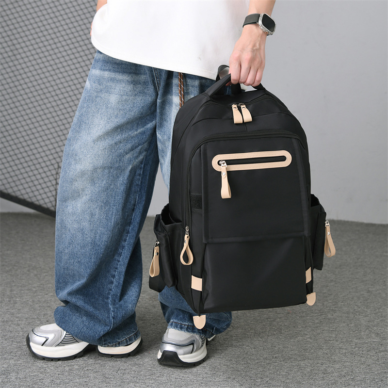 Meeste nailonist seljakott, 20–35 L, veekindel, mahutab 15-tollise sülearvuti, õhupadi õla rihmadega, vabaaja reisidel