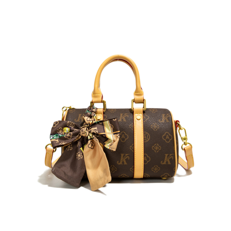 Monica Kiki Boston kott, patja kuju, PVC, Euroopa–Ameerika retro stiil, tõmblukk-uklus