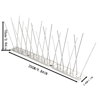 Meizhongkai roostevabast teras ja rõdu lindude spikad – lindude eemalepeletamise spikad, vastupidavad