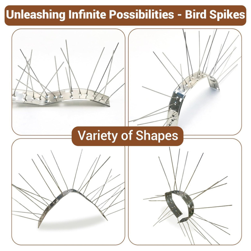 Meizhongkai roostevabast teras ja rõdu lindude spikad – lindude eemalepeletamise spikad, vastupidavad