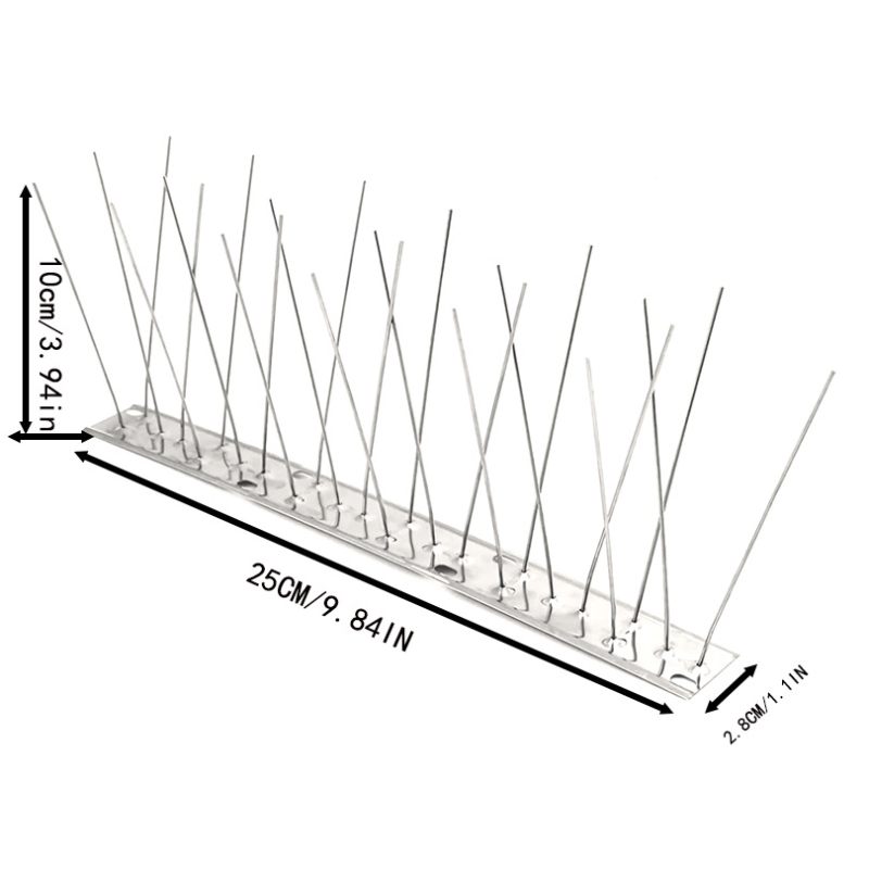 Meizhongkai roostevabast teras ja rõdu lindude spikad – lindude eemalepeletamise spikad, vastupidavad
