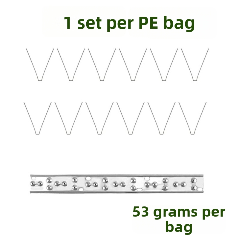 Meizhongkai roostevabast teras ja rõdu lindude spikad – lindude eemalepeletamise spikad, vastupidavad