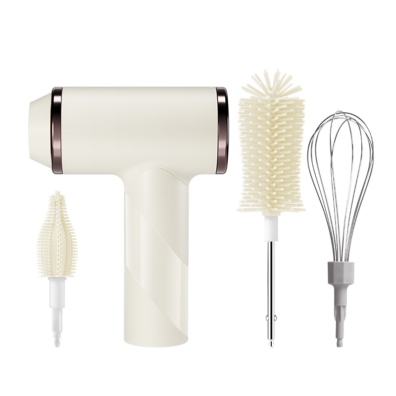 Boxi D06 Traadita Elektriline Pudeli Puhastuskomplekt – 3-ühes-1 Beebisõbralik Komplekt